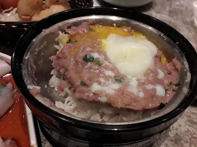 山竹牛肉料+飯靚但少 價錢不符