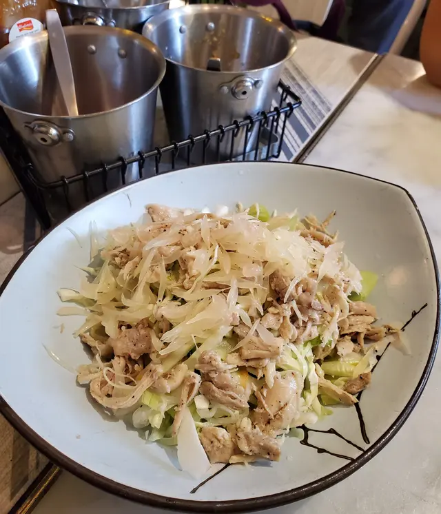 牙車快(柚子手撕雞肉)