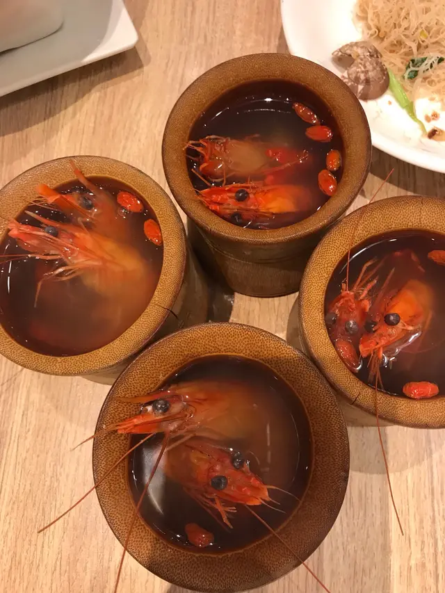 藥膳竹筒蝦