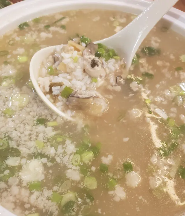 蠔仔肉碎粥