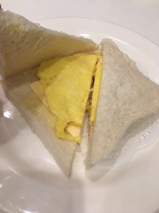 芝士雞蛋三文治  (下午茶)
