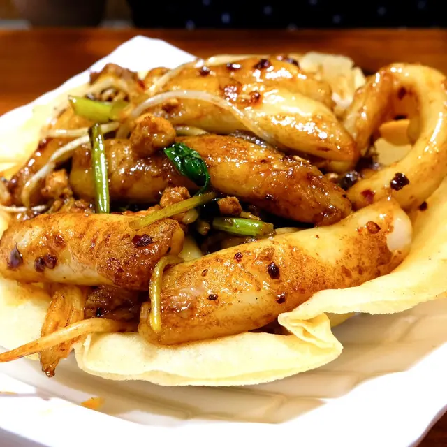 老干媽醬炒腸粉