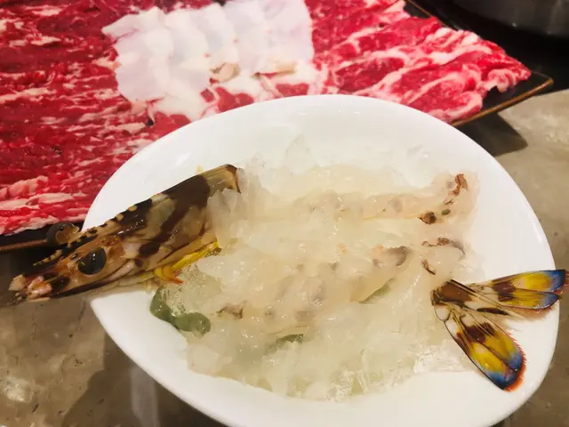花竹蝦可選擇起片上!