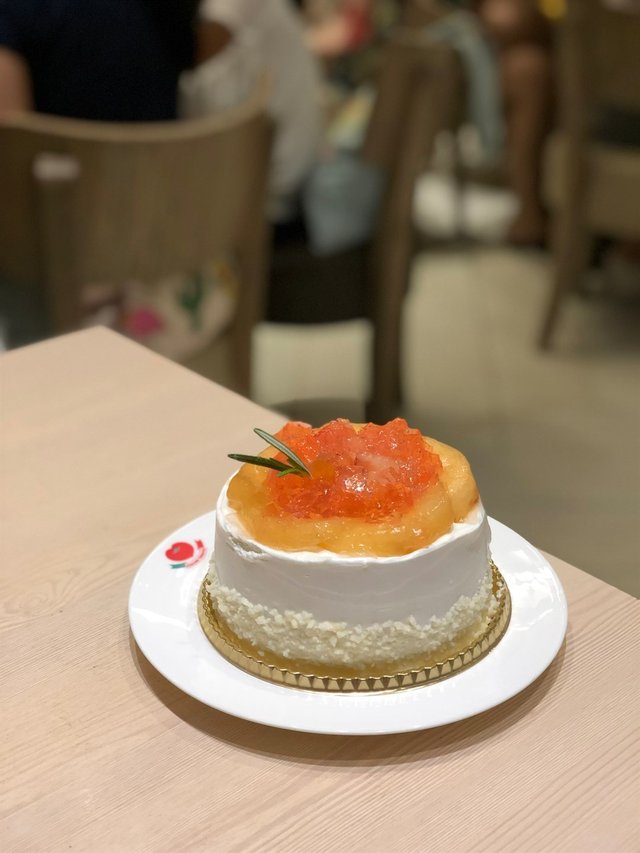 White Peach Cheese Cream Cake 12cm Italian Tomato Caf