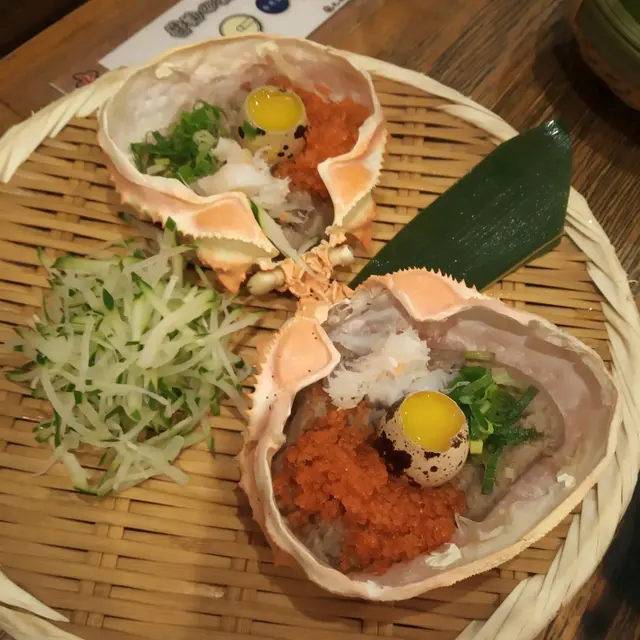 蟹味噌甲羅燒