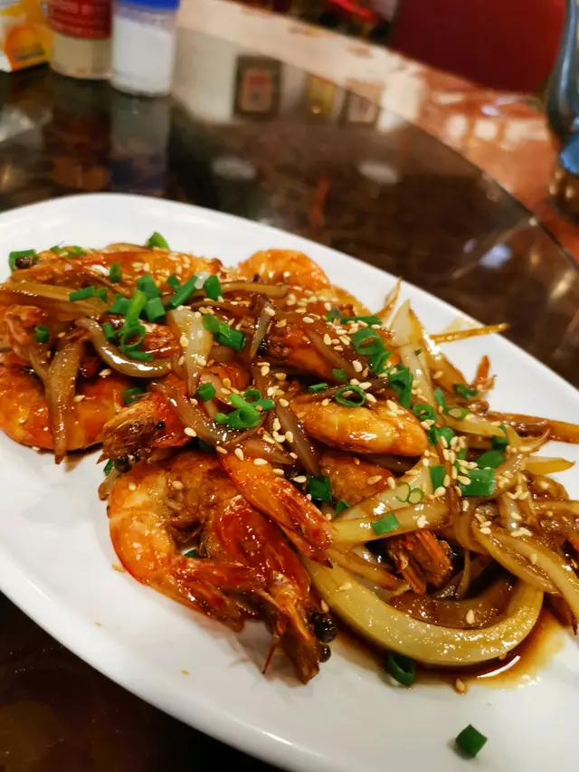 日式干燒豉油皇海蝦