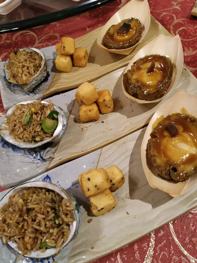 松露鮑魚一口飯