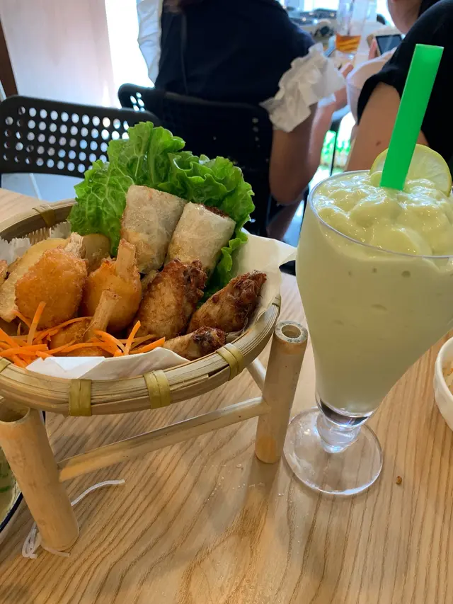 小安南小食併盤、牛油果🥑沙冰