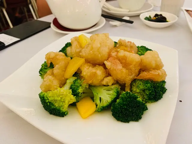 西施柚子蝦球