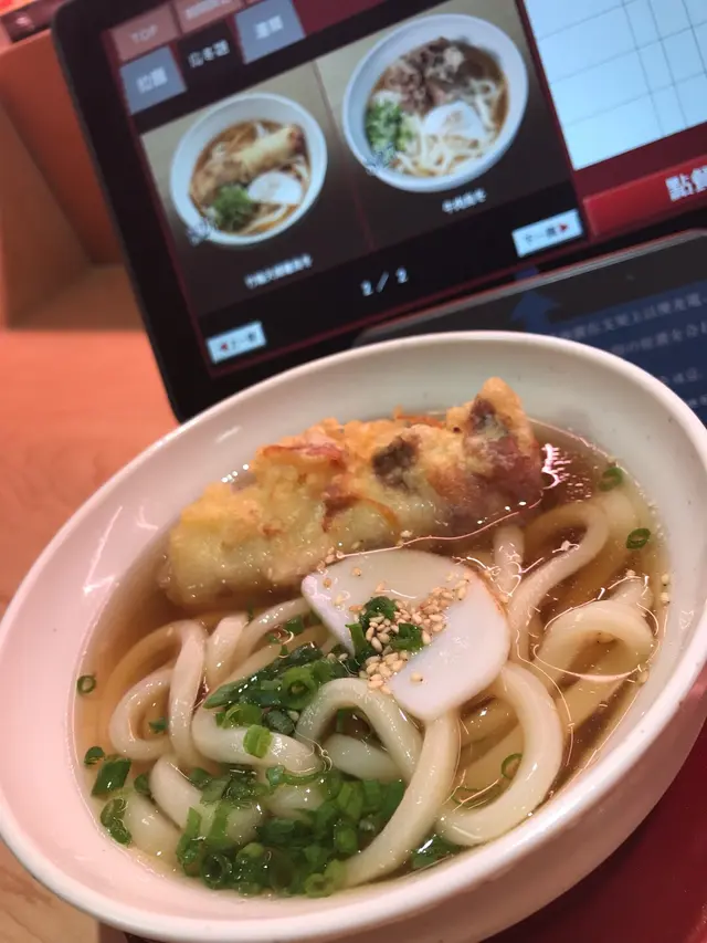 竹輪天婦羅烏冬