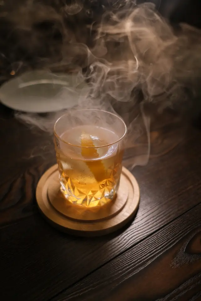 櫻桃木煙燻雞尾酒