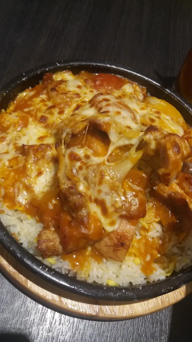 鮮茄焗鴛鴦扒飯