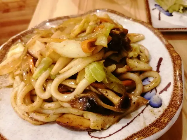 黑松露炒烏冬