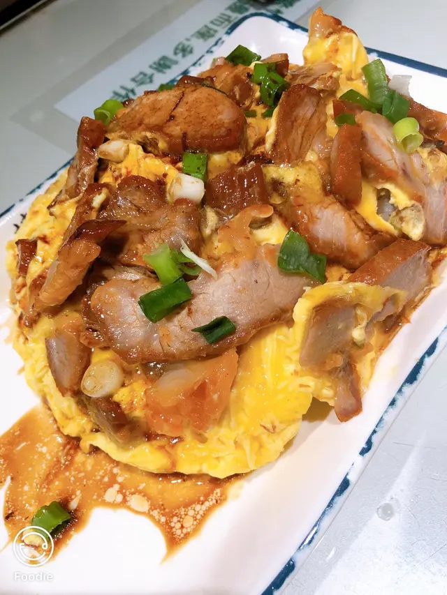 叉燒滑蛋飯