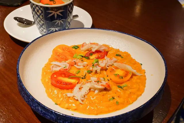 阿拉斯加蟹肉鮮茄芝士意大利飯