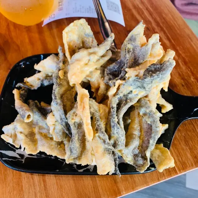 黃金炸魚皮