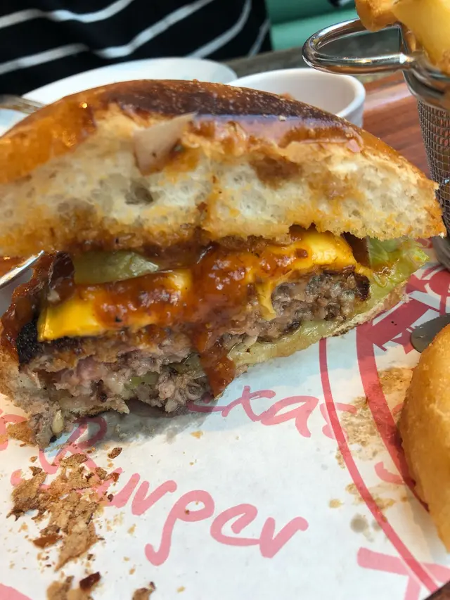 德州燒烤牛肉漢堡