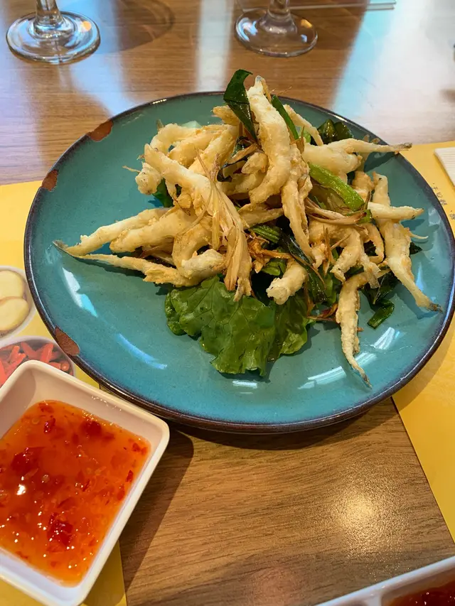 炸原條白飯魚