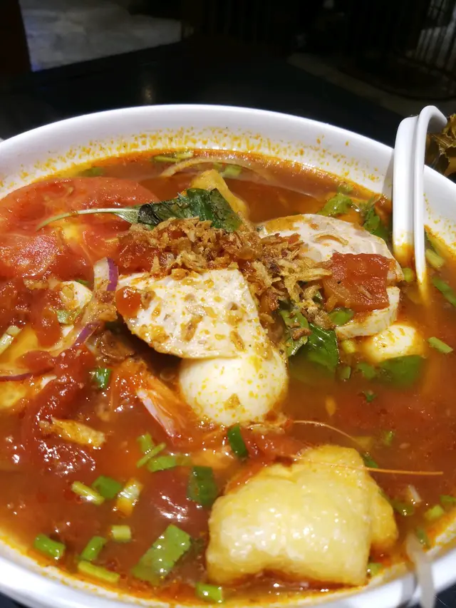 番茄蟹膏雜錦湯河