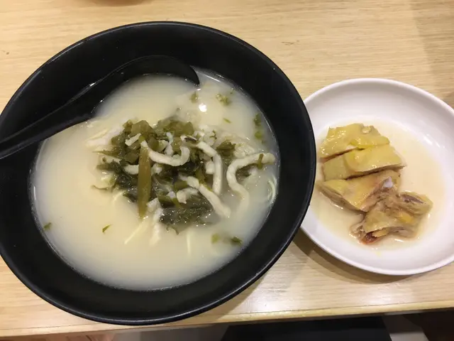 招牌醉雞+雪菜肉絲湯麵