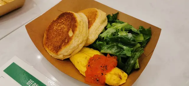 芝士蘑菇omelette pancake