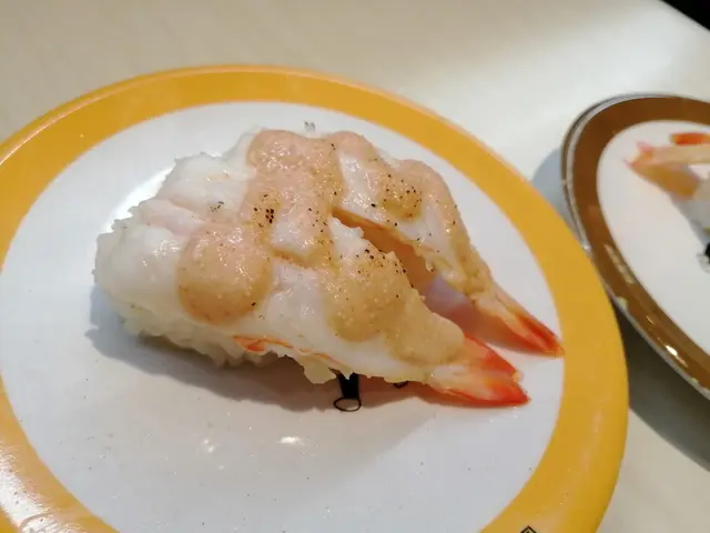 炙燒明太子熟蝦