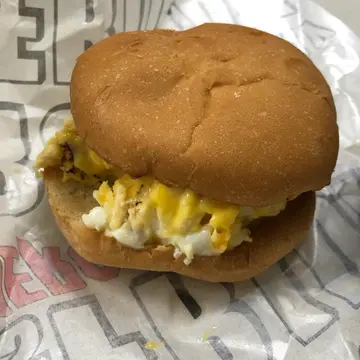 猪柳炒蛋汉堡