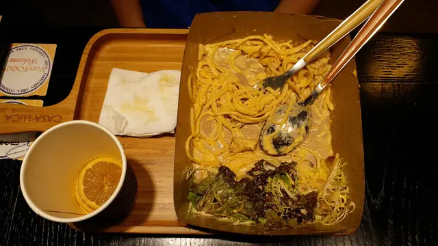 香辣雞肉忌廉意粉