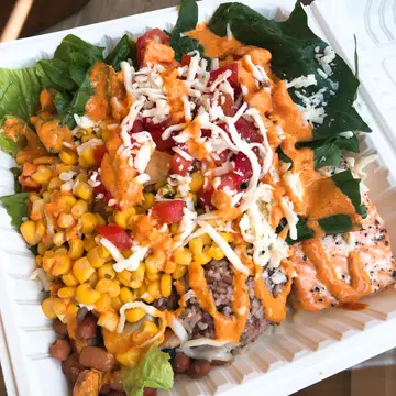 三文鱼扒套餐