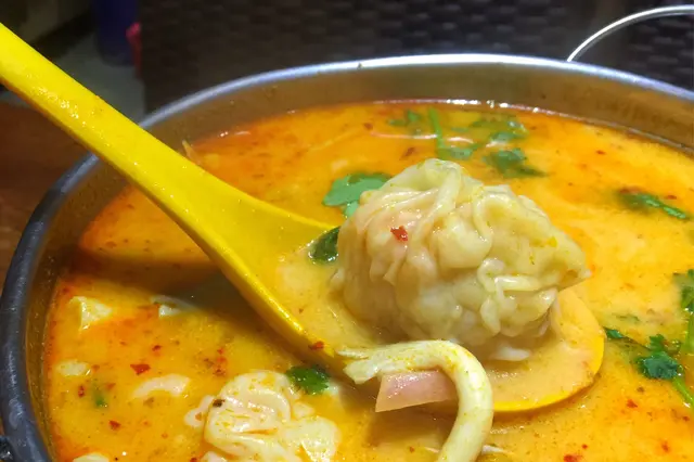 冬蔭鮮蝦雲吞湯