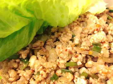 豬肉生菜包加辣