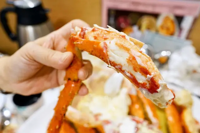 清蒸阿拉斯加帝皇蟹