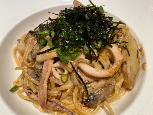 日本魷魚雜菌明太子忌廉意粉