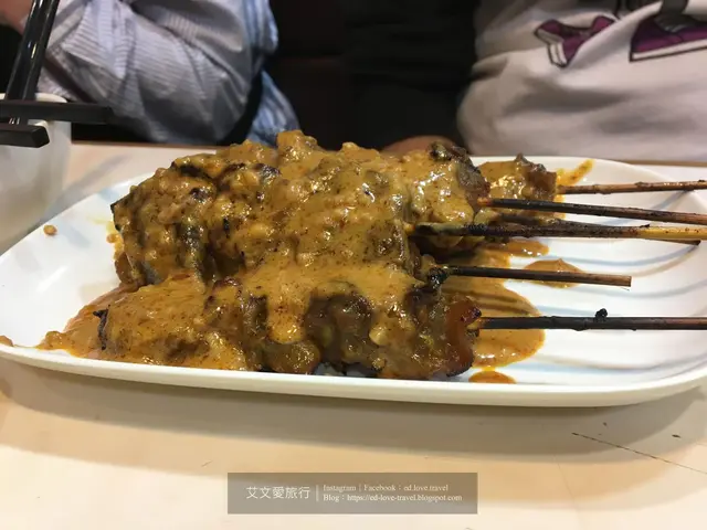 沙爹豬雞串燒