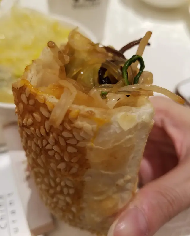 和尚戴帽跟叉子燒餅