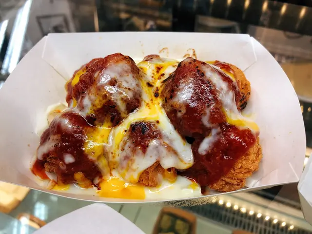 一兜薯花‧辣茄芝士