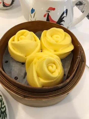 玫瑰花饅頭