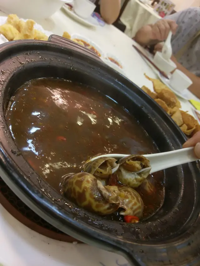 辣酒煮花螺