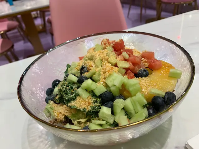 羽衣甘藍焦糖果仁話梅西瓜沙律