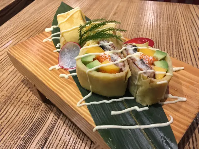 洋風鰻魚班戟