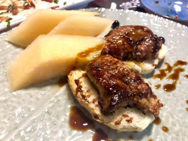 法式煎鵝肝配水果