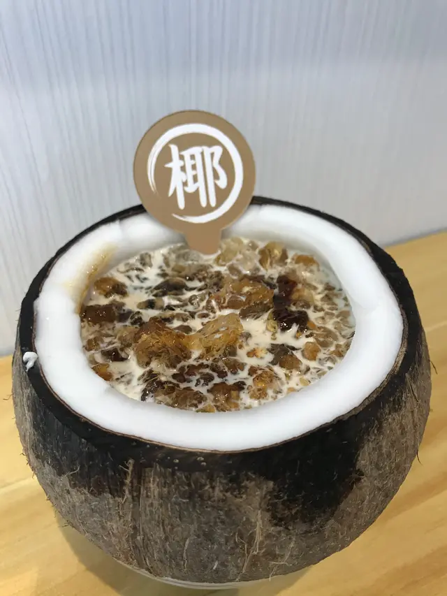 甜蜜桃膠椰凍