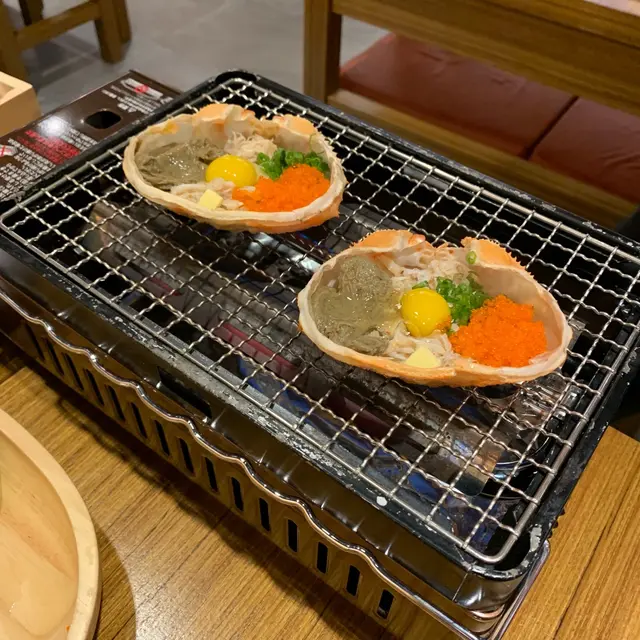 浜燒蟹甲羅