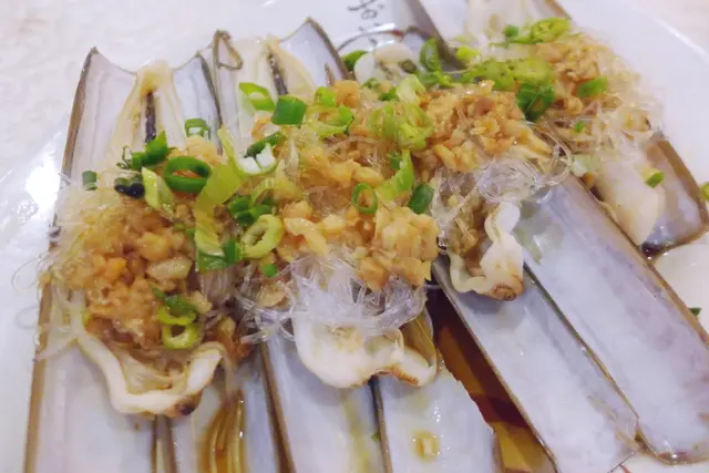 蒜蓉炒絲蒸蟶子皇