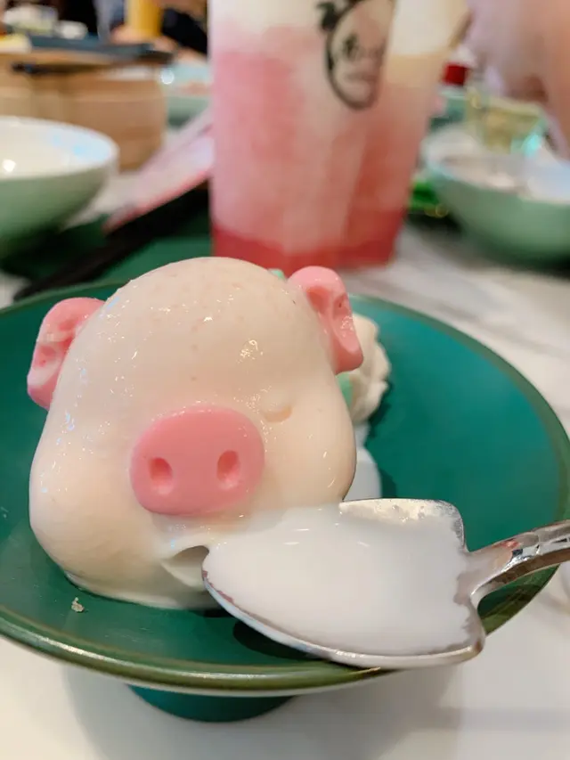 眼瞓豬 椰汁奶凍