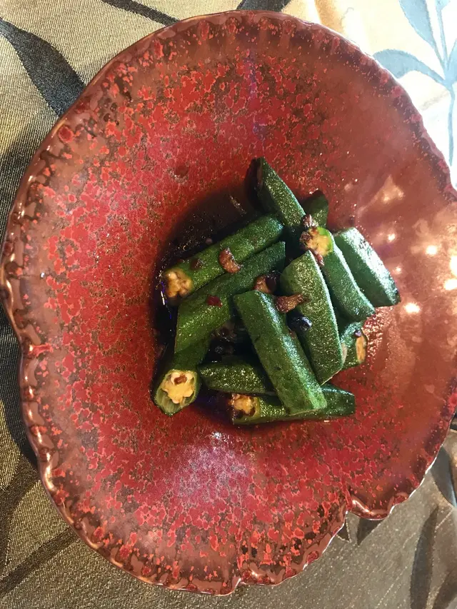 陳皮豉蒜炒秋葵