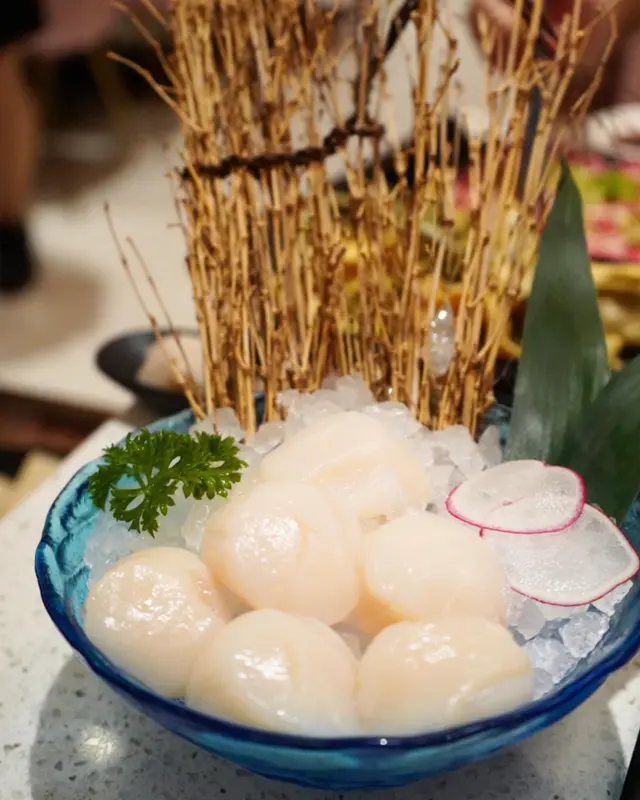日本帶子刺身
