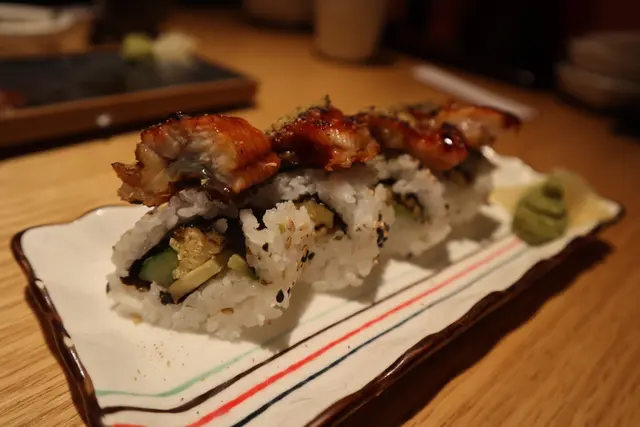 蒲燒鰻魚壽司卷