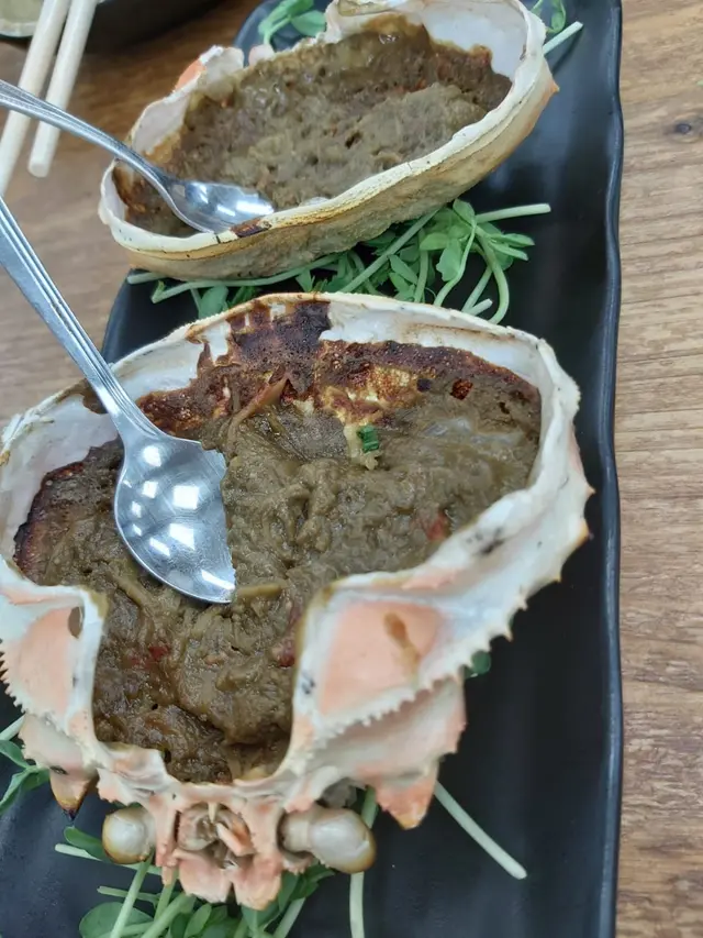 松葉蟹甲鑼燒