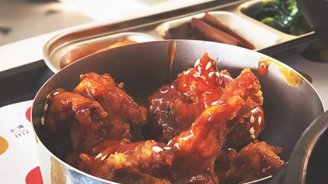 跟餐韓式炸雞